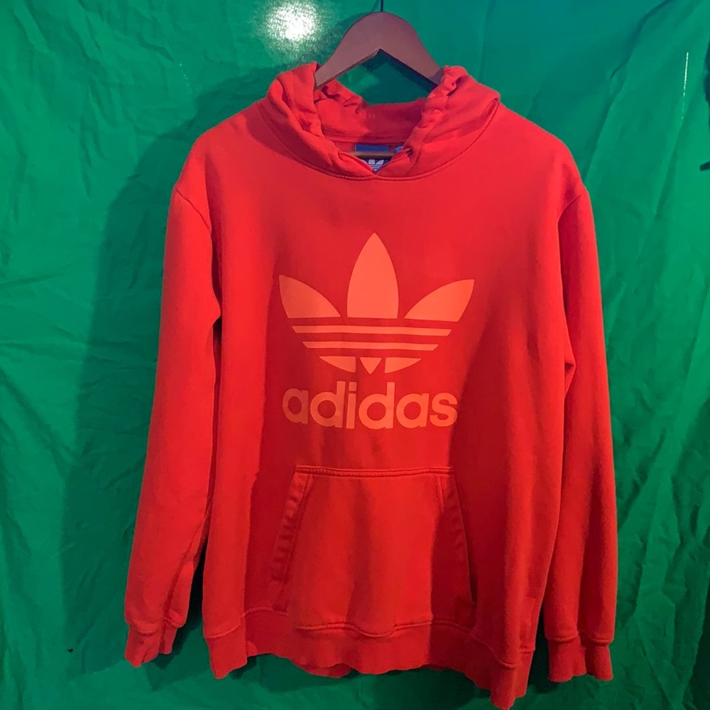 Red Adidas Hoodie